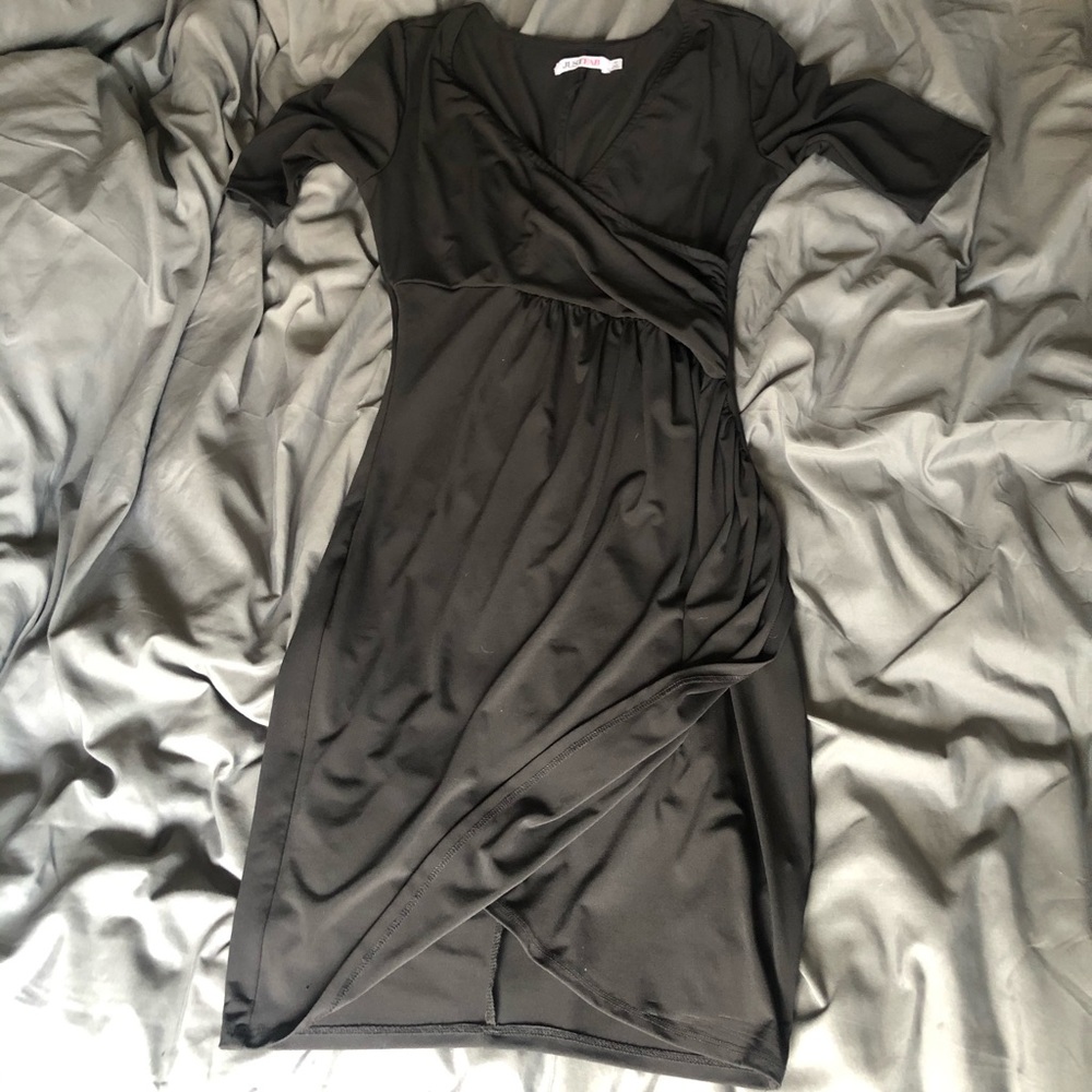 JustFab Black Bodycon Dress